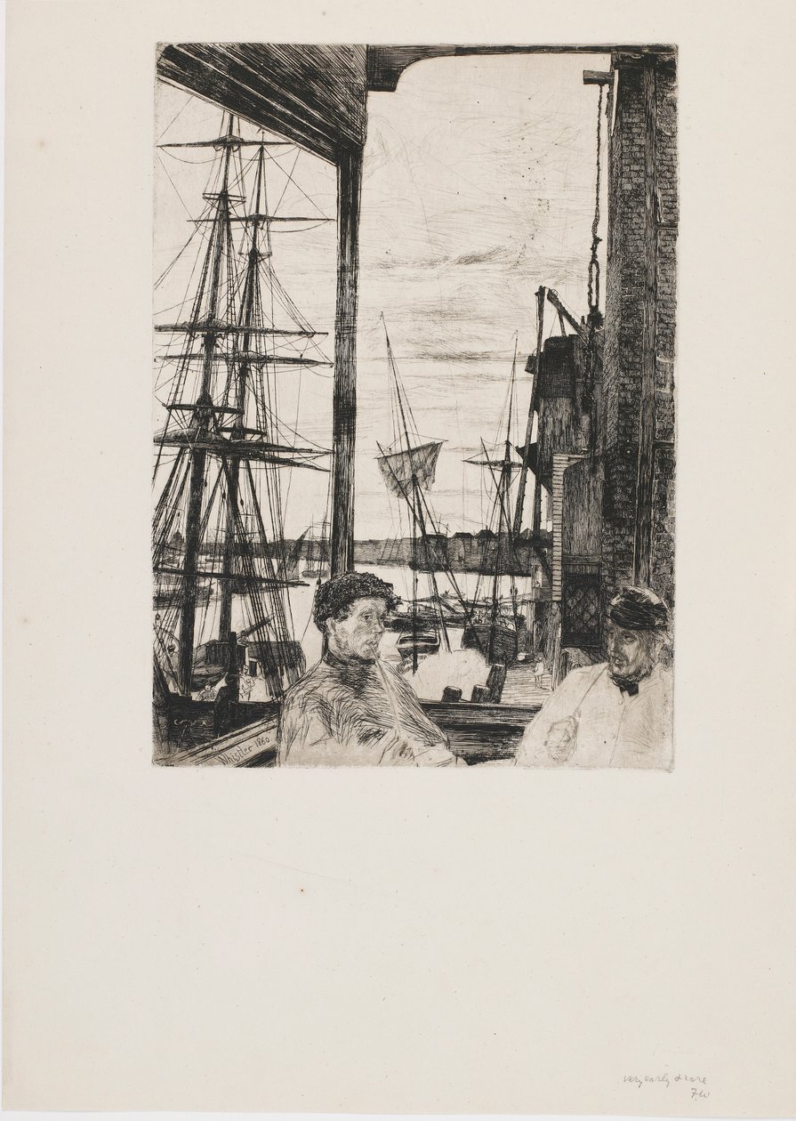 Rotherhithe od James Abbott McNeill Whistler