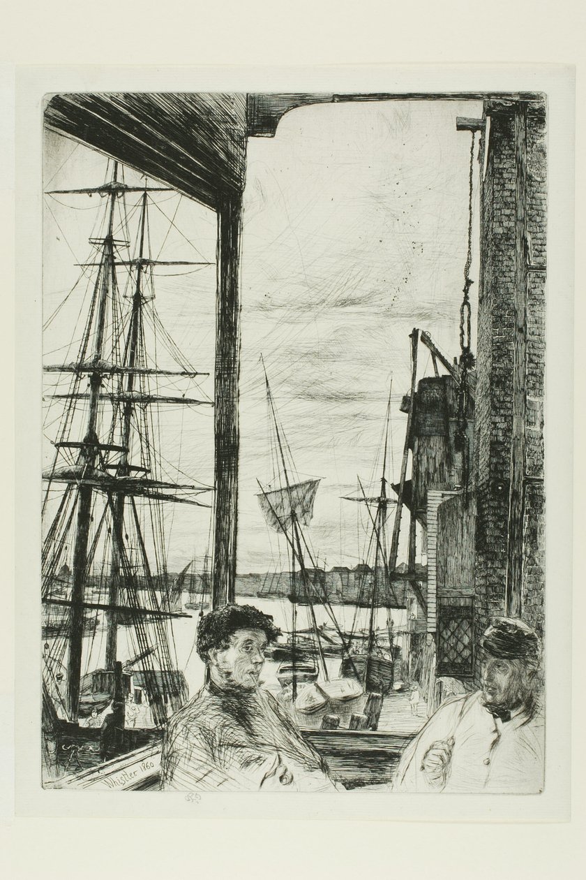 Rotherhithe od James Abbott McNeill Whistler