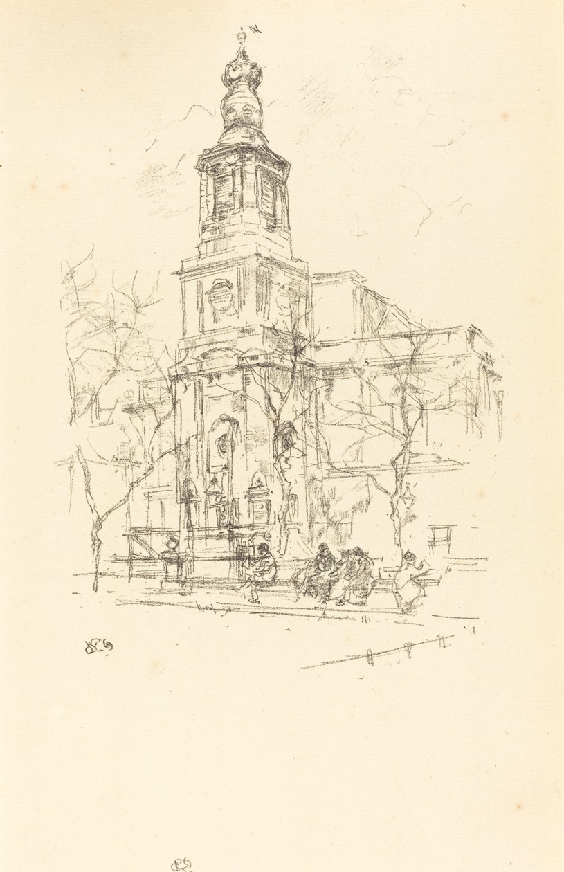 Svatá Anna, Soho od James Abbott McNeill Whistler