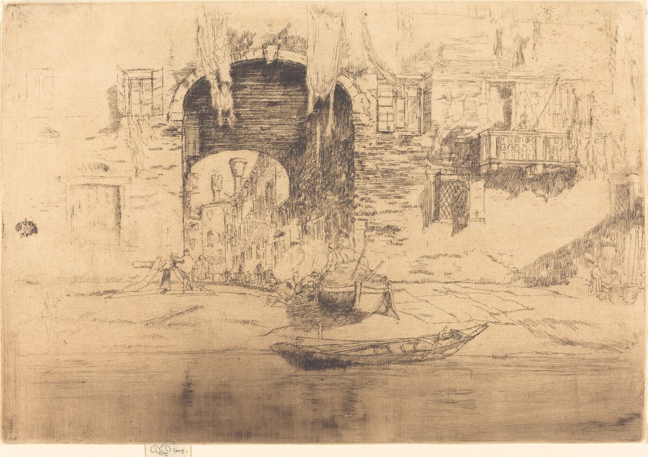 San Biagio od James Abbott McNeill Whistler