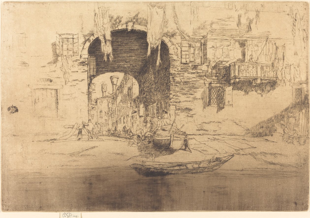 San Biagio od James Abbott McNeill Whistler