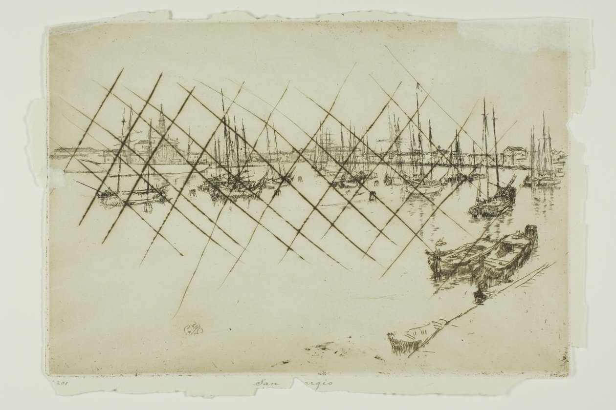 Svatý Jiří od James Abbott McNeill Whistler