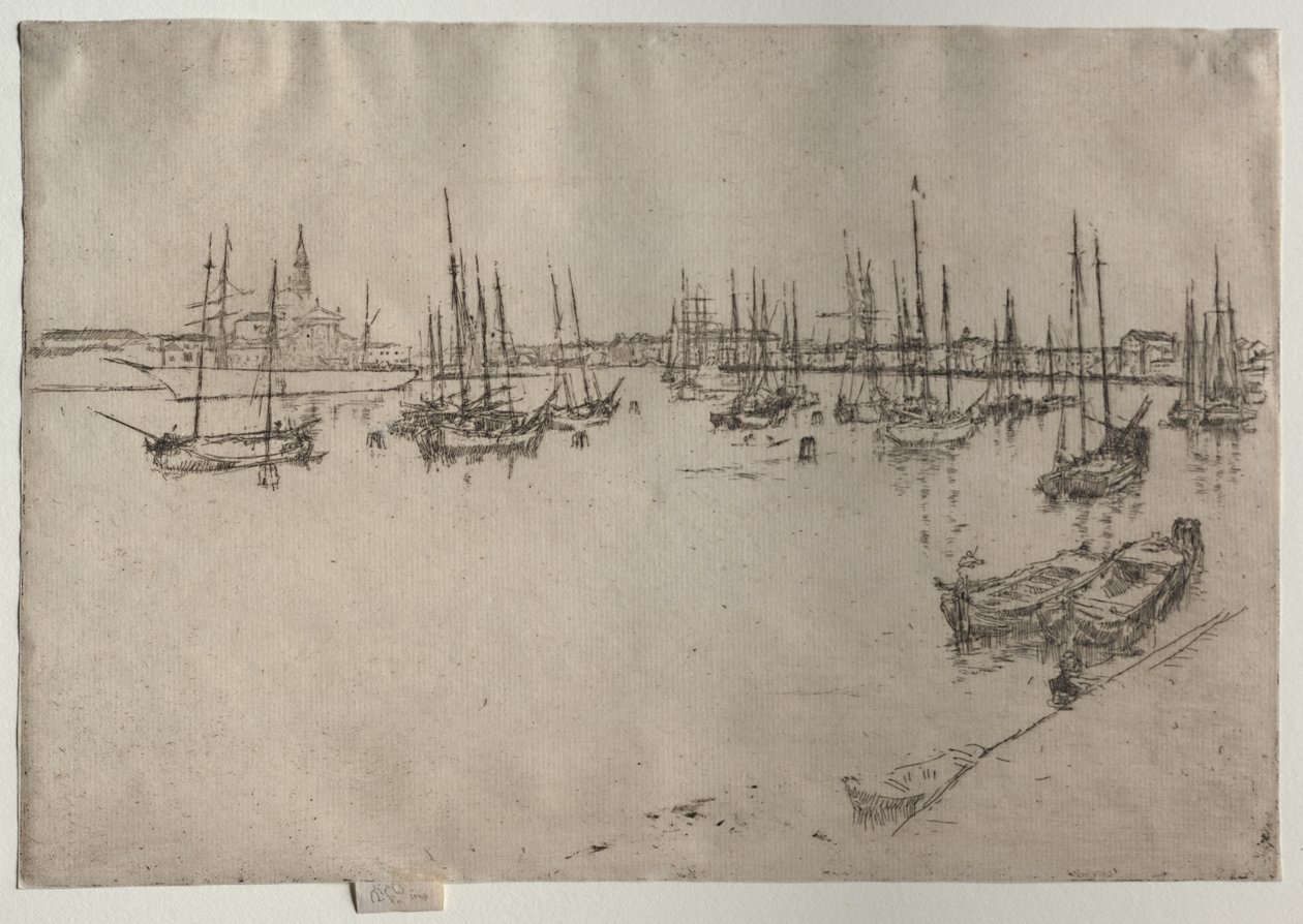 San Giorgio, Benátky od James McNeill Whistler