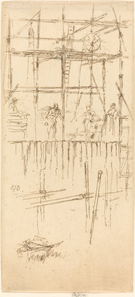 Savoy Lešení od James Abbott McNeill Whistler