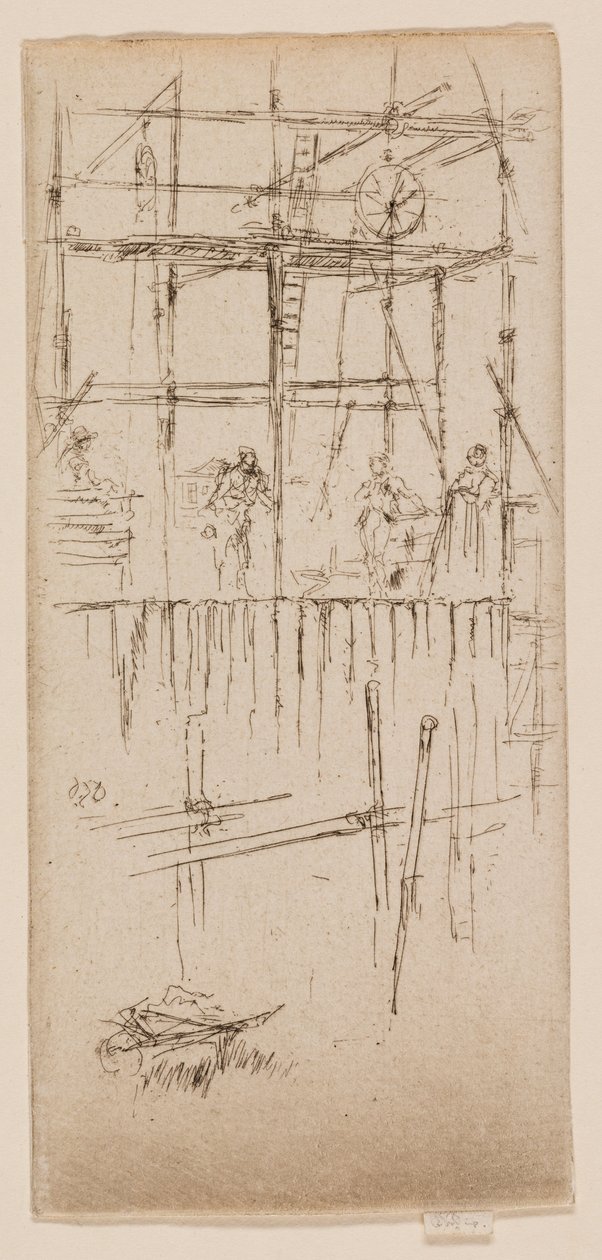 Savoy Lešení od James Abbott McNeill Whistler