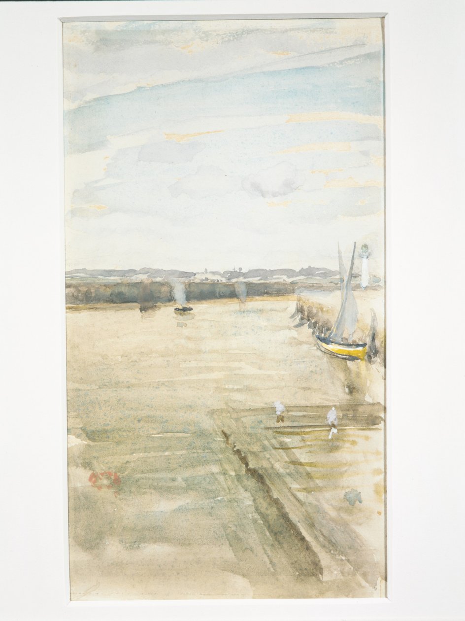 Scéna na Mersey od James McNeill Whistler