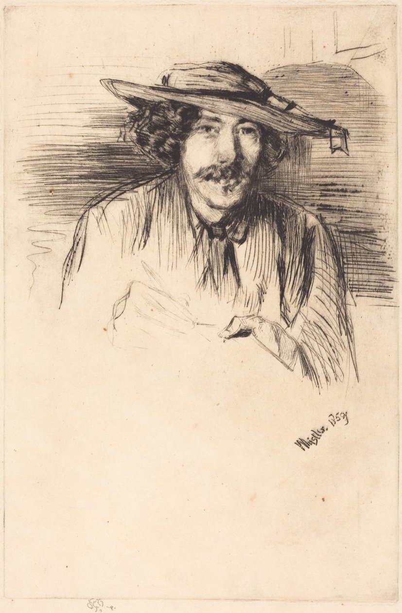 Autoportrét od James McNeill Whistler