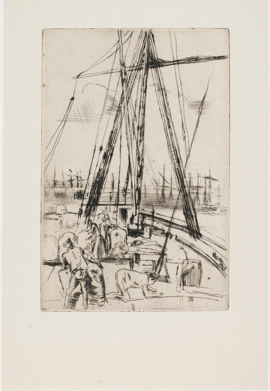 Přeprava v Liverpoolu od James Abbott McNeill Whistler
