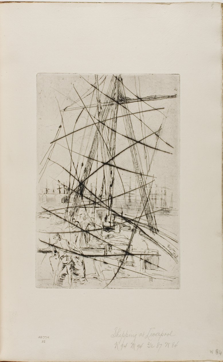 Přeprava v Liverpoolu od James Abbott McNeill Whistler