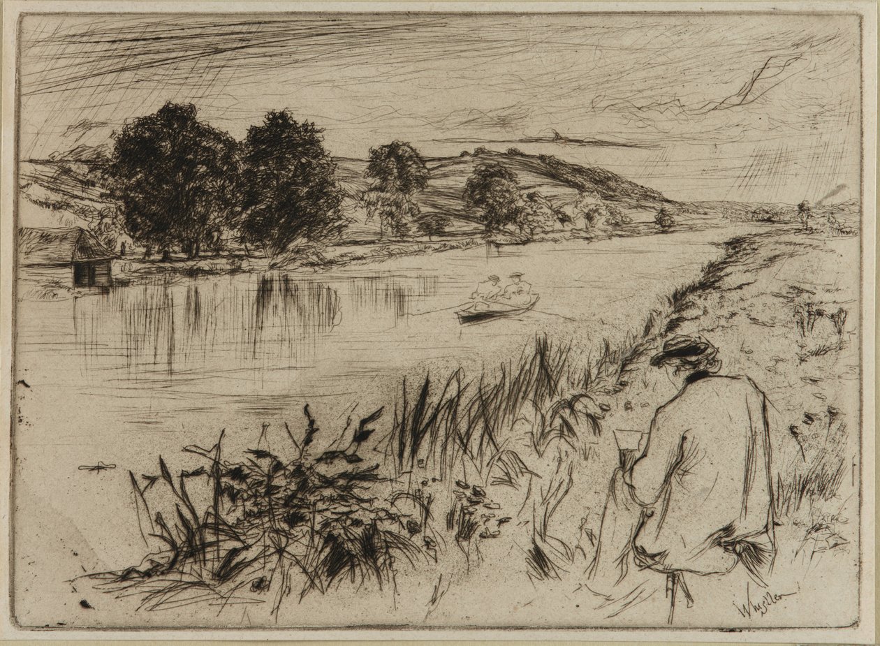 Kreslení od James Abbott McNeill Whistler
