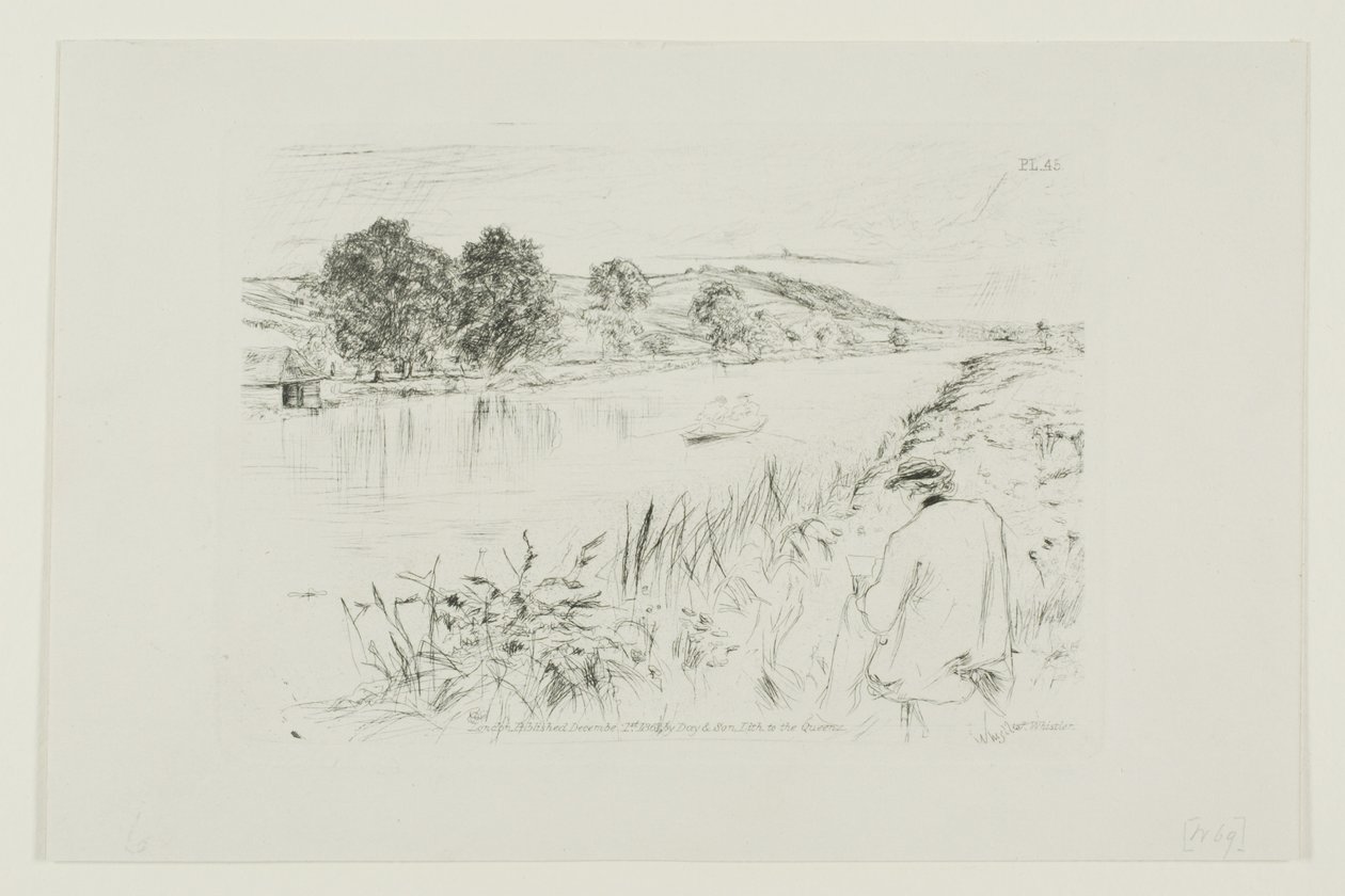 Kreslení od James Abbott McNeill Whistler