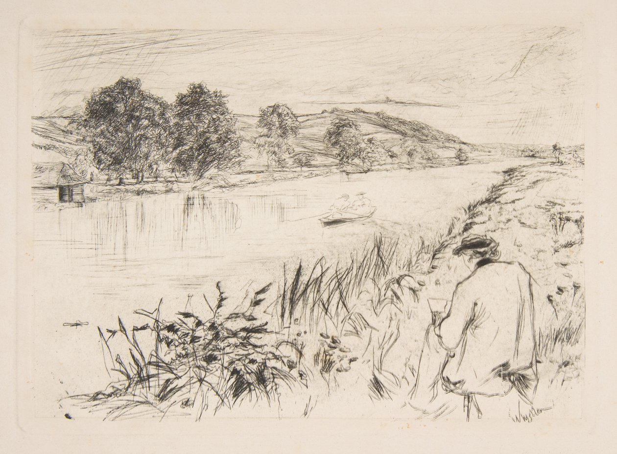 Náčrt č. 1 od James McNeill Whistler