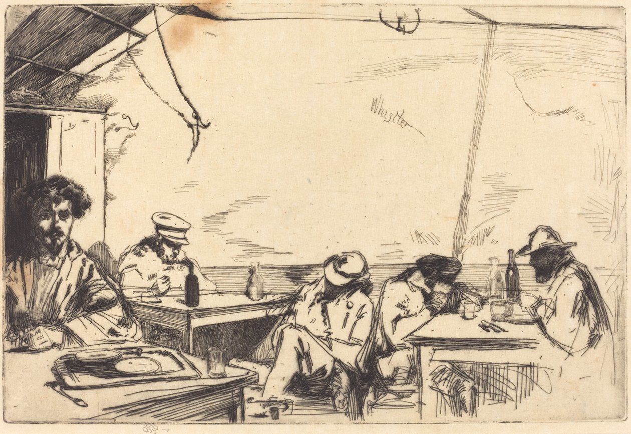 Polévka pro tři sous (Polévka pro tři sous [penny]) od James Abbott McNeill Whistler