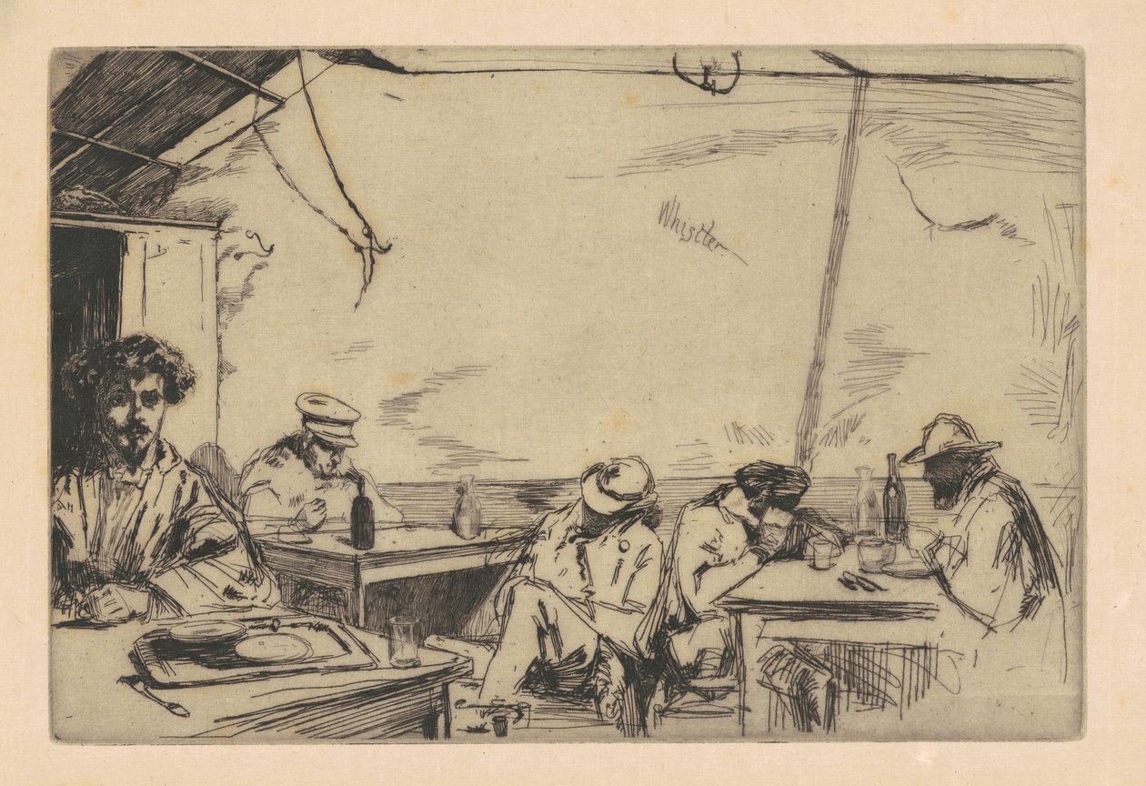 Polévka za tři penny od James Abbott McNeill Whistler
