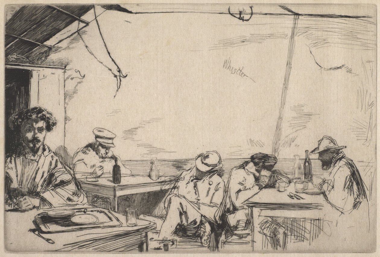 Polévka za tři sou od James McNeill Whistler