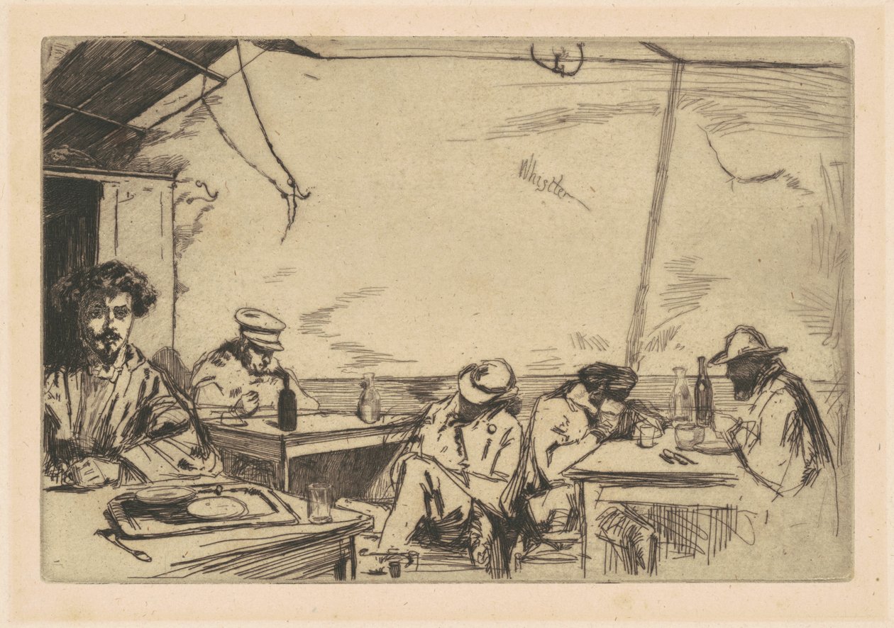 Polévka za tři sou od James McNeill Whistler