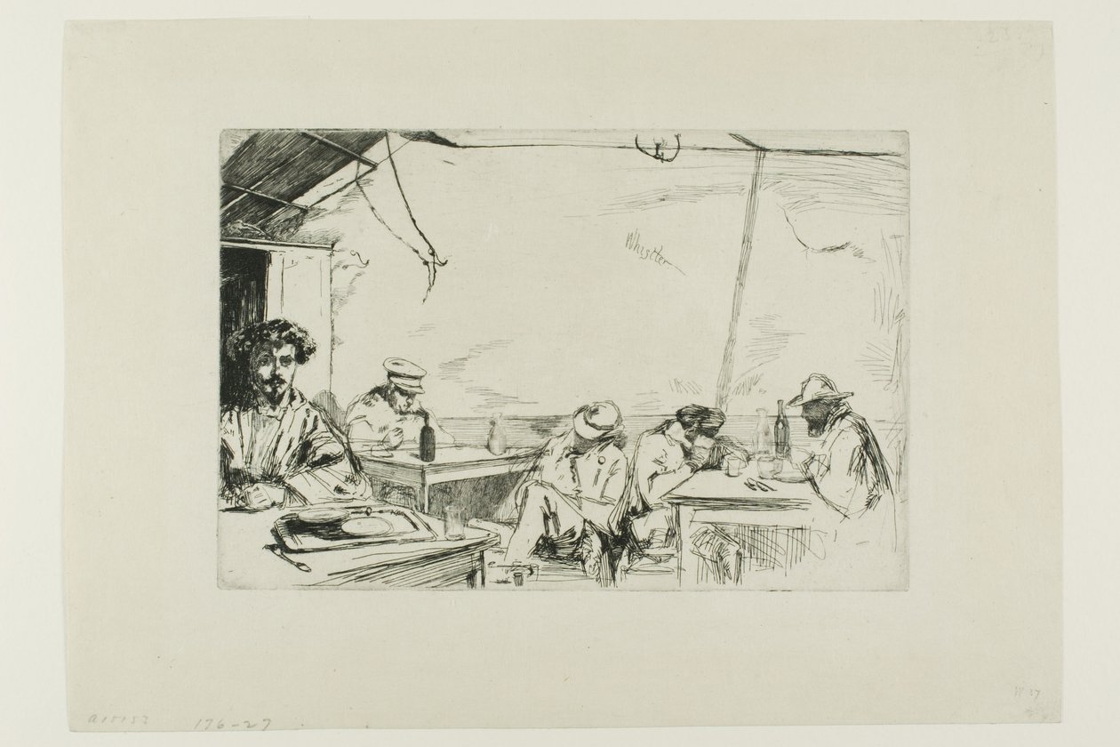 Polévka pro tři sous (Polévka pro tři sous) od James McNeill Whistler