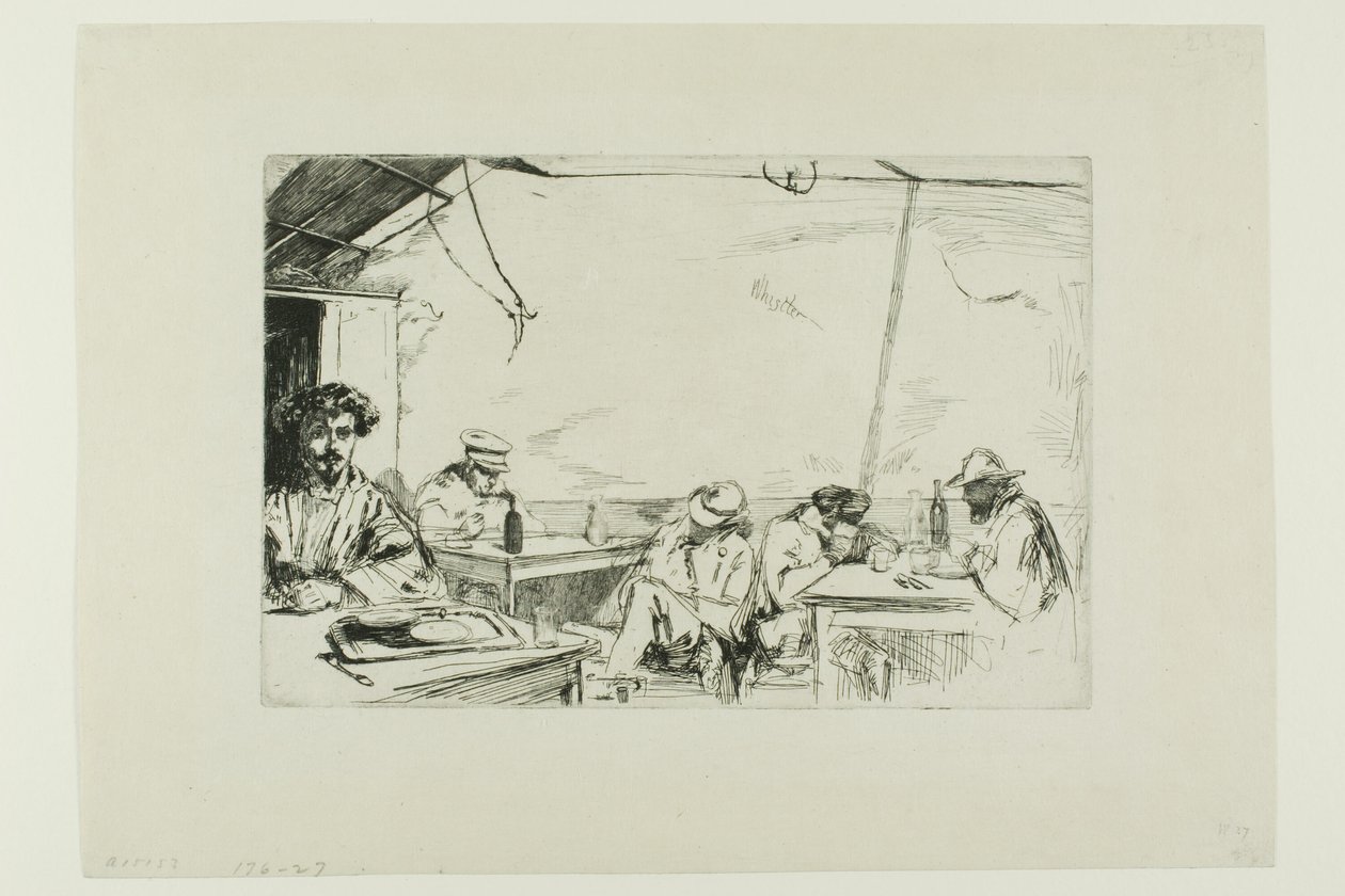 Polévka pro tři sous (Polévka pro tři sous) od James Abbott McNeill Whistler