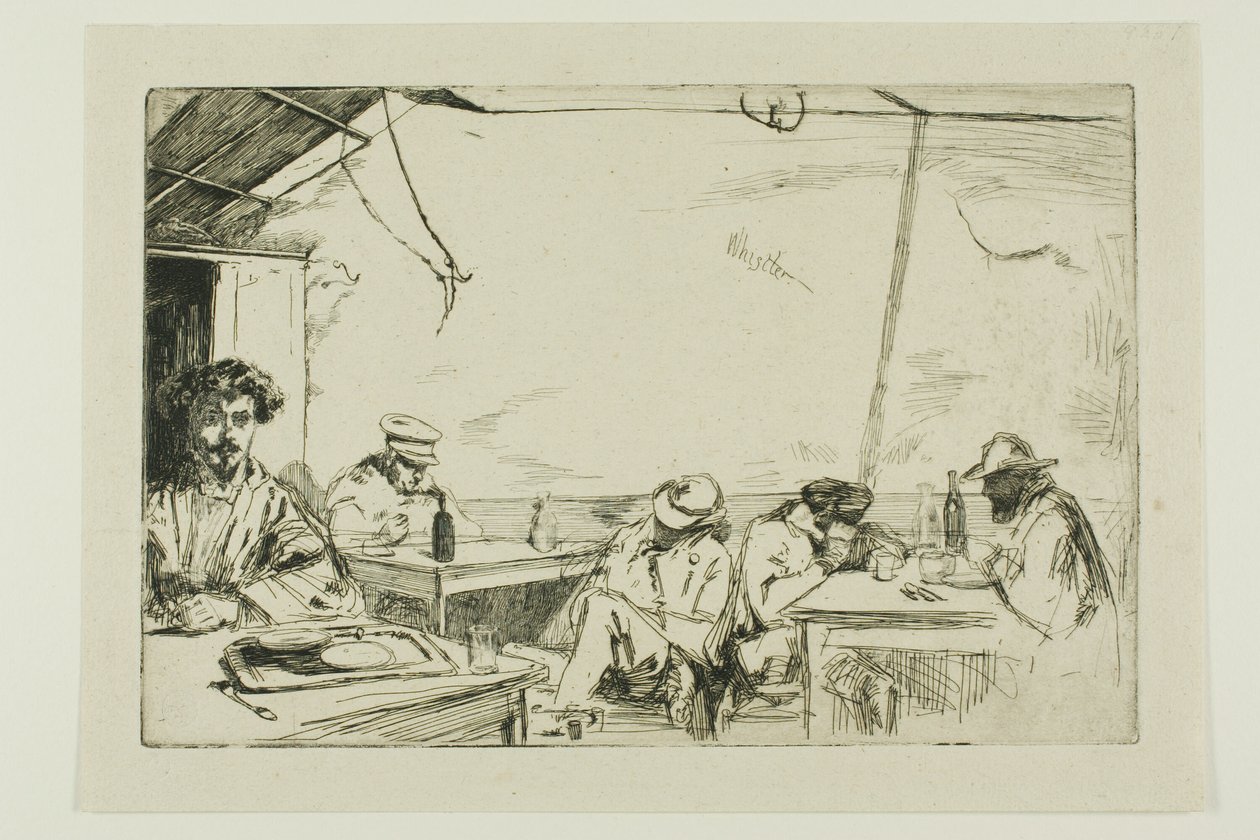 Polévka pro tři sous (Polévka pro tři sous) od James Abbott McNeill Whistler