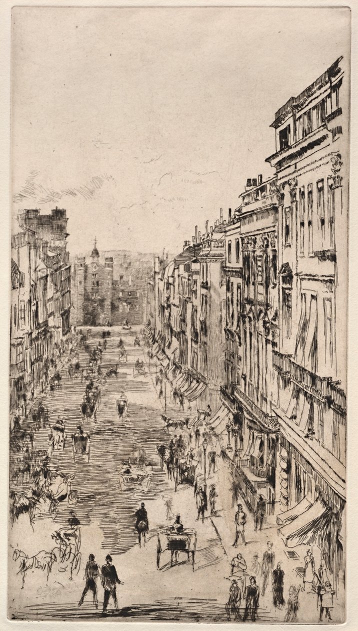 St. James Street od James McNeill Whistler