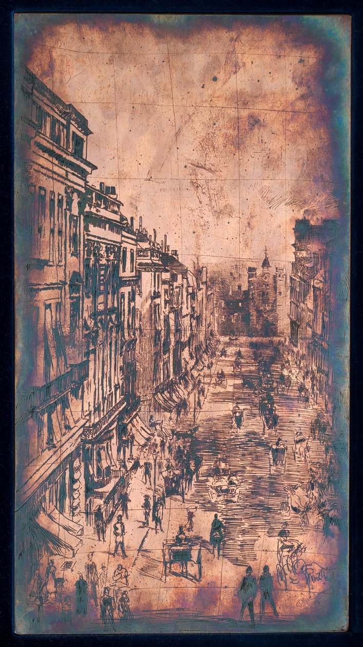 St. Jamesova ulice od James McNeill Whistler