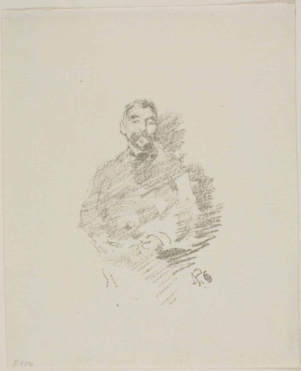 Stephane Mallarme od James McNeill Whistler
