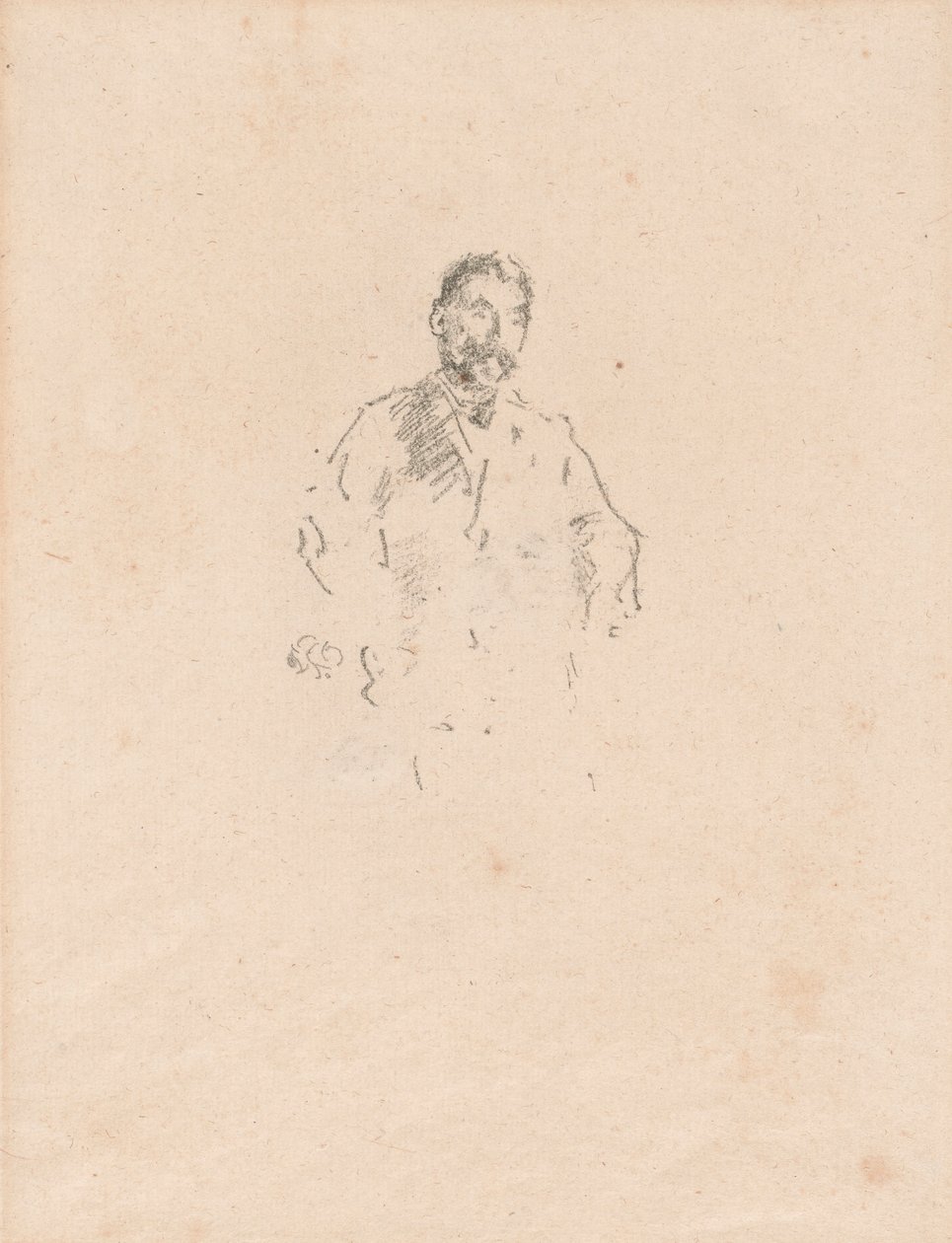 Stephane Mallarmé, č. 2 od James McNeill Whistler