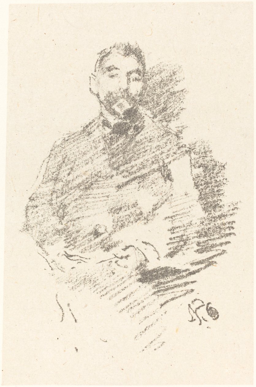 Stephane Mallarme od James Abbott McNeill Whistler