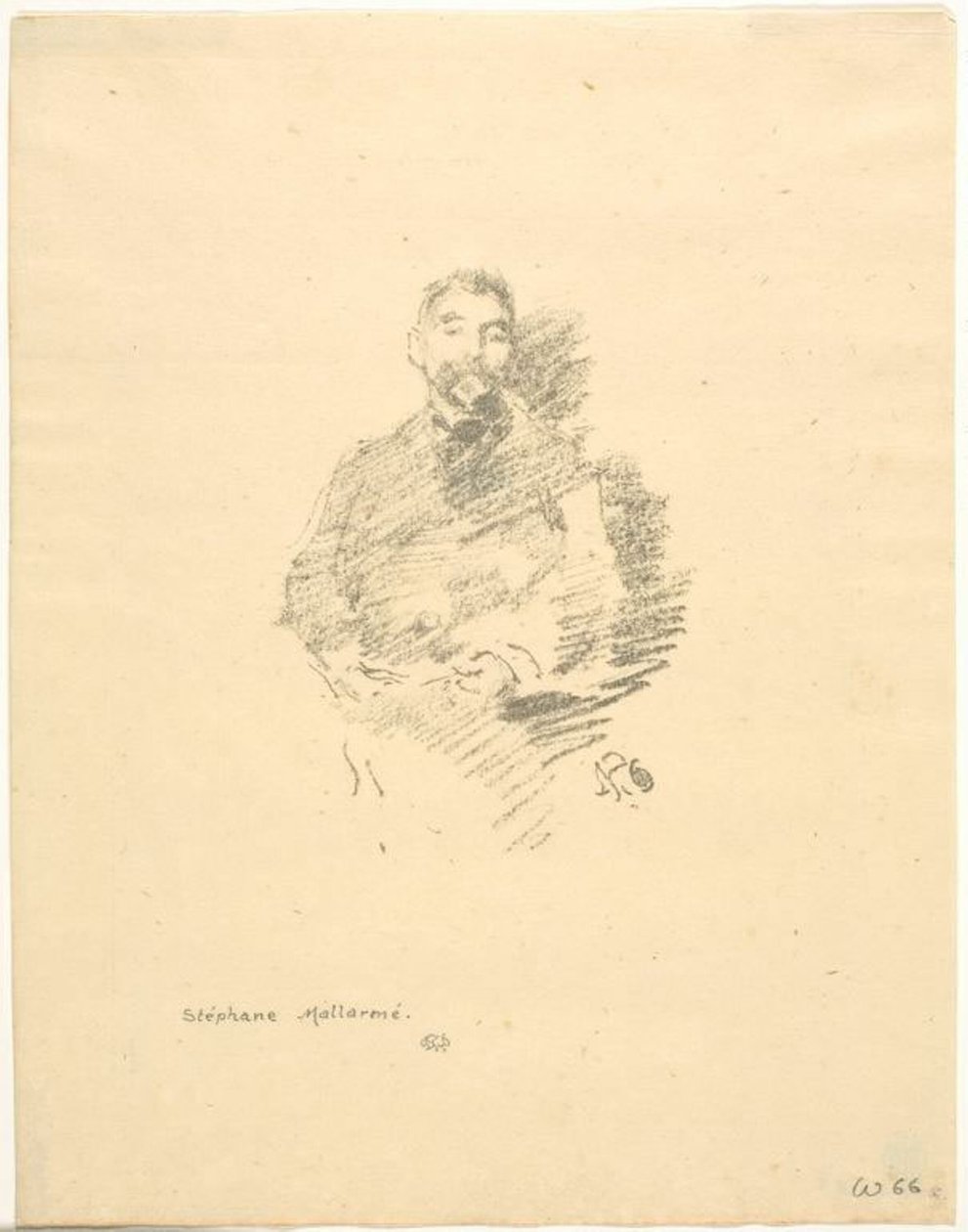 Stephane Mallarme od James Abbott McNeill Whistler