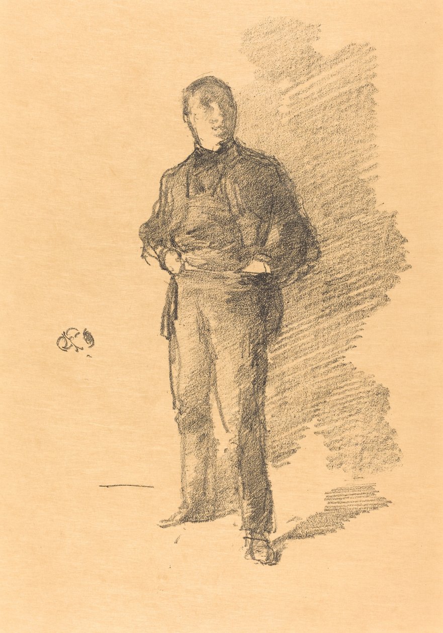 Studie č. 1: Pan Thomas Way od James Abbott McNeill Whistler