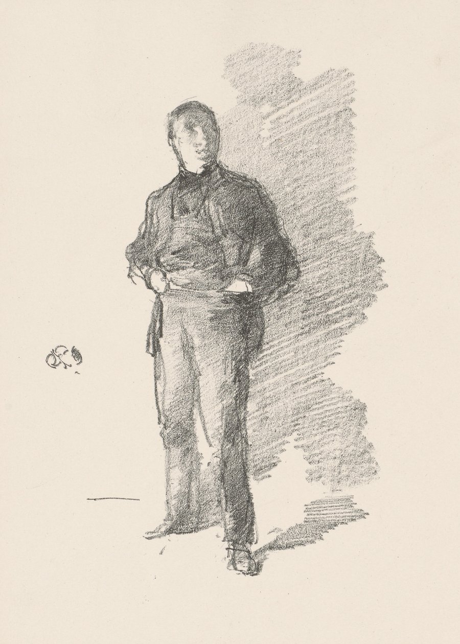 Studie č. 1: Pan Thomas Way od James Abbott McNeill Whistler