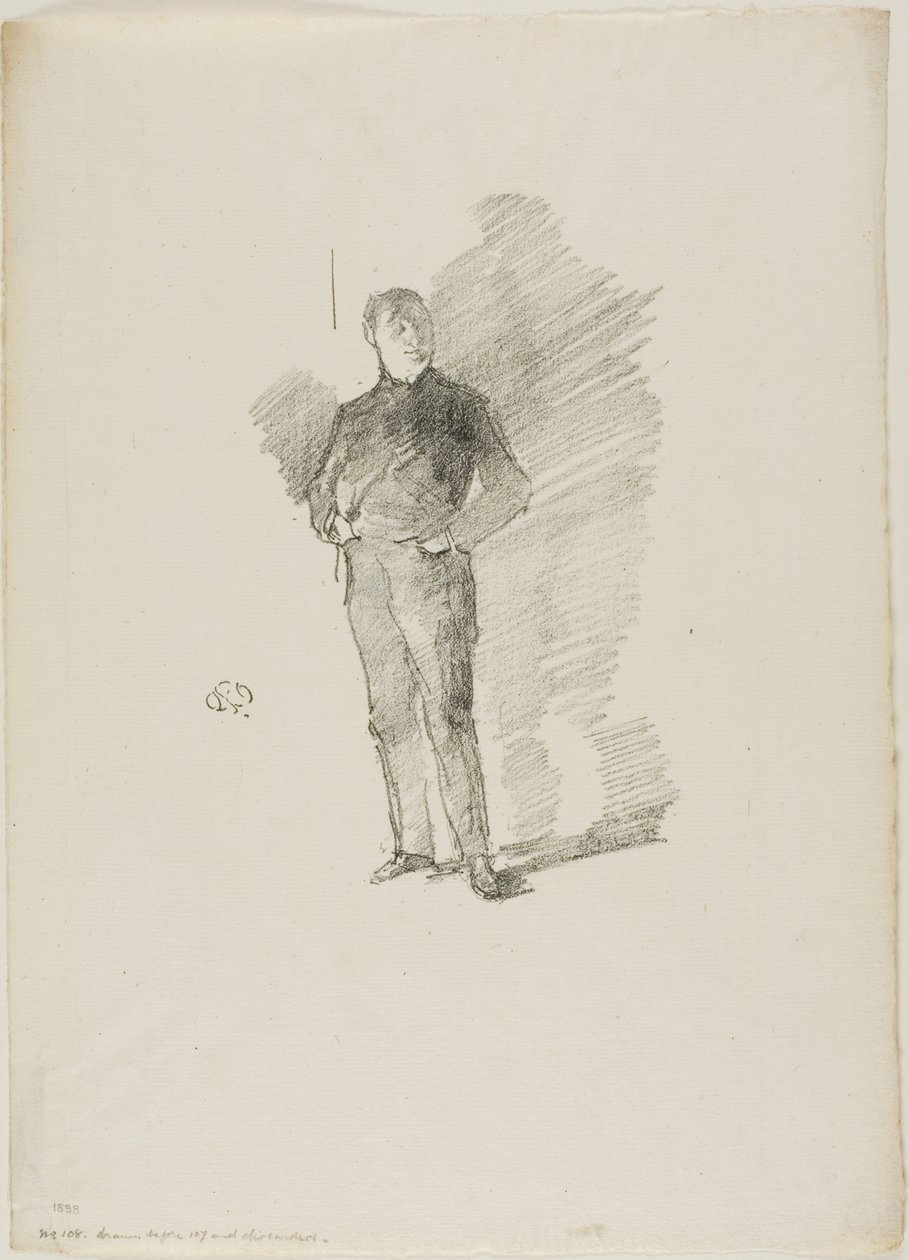 Studie č. 2: Pan Thomas Way od James Abbott McNeill Whistler