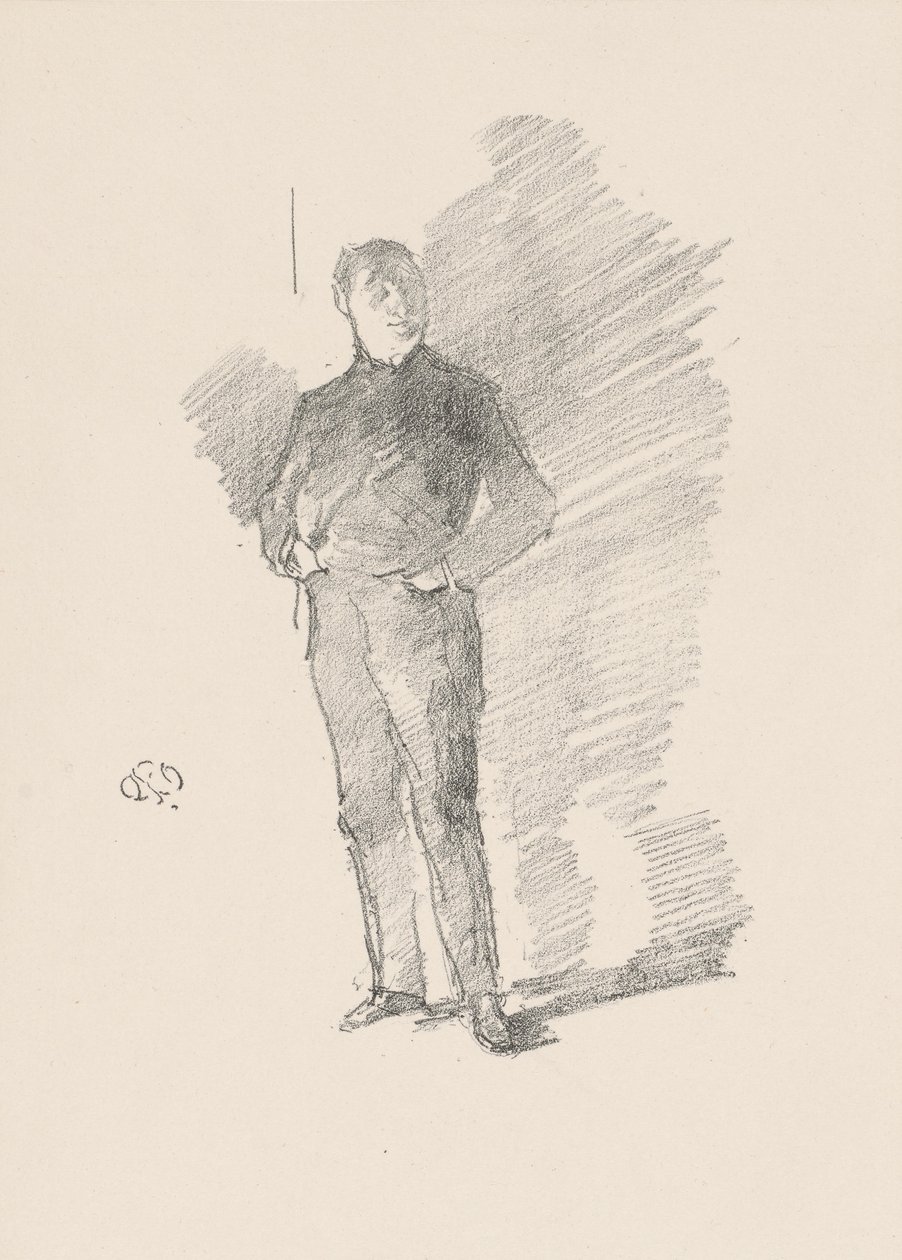 Studie č. 2: Pan Thomas Way od James Abbott McNeill Whistler
