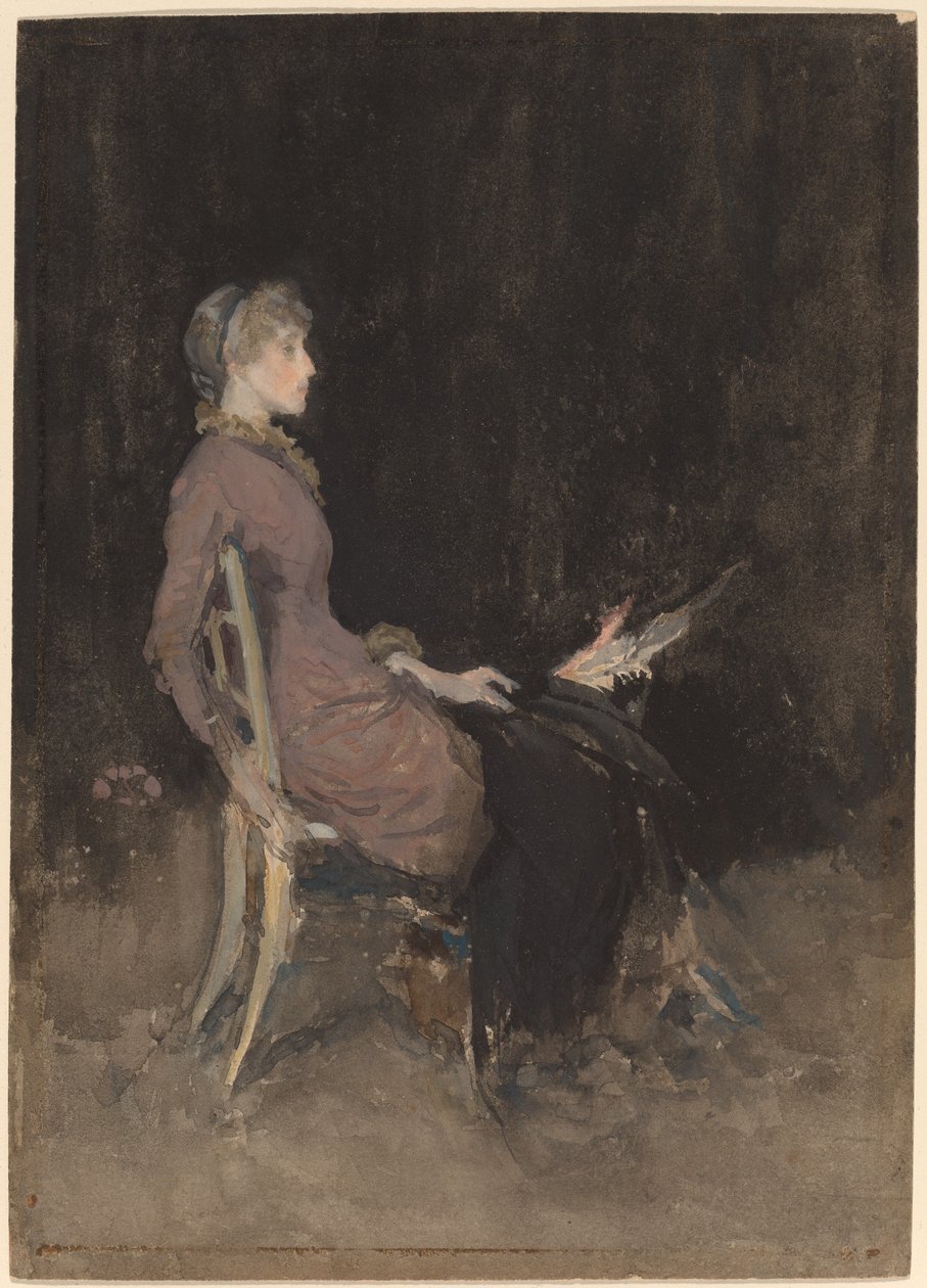 Studium v černé a zlaté (Madge O