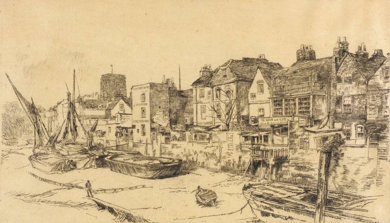 „Adam a Eva“, Old Chelsea od James McNeill Whistler