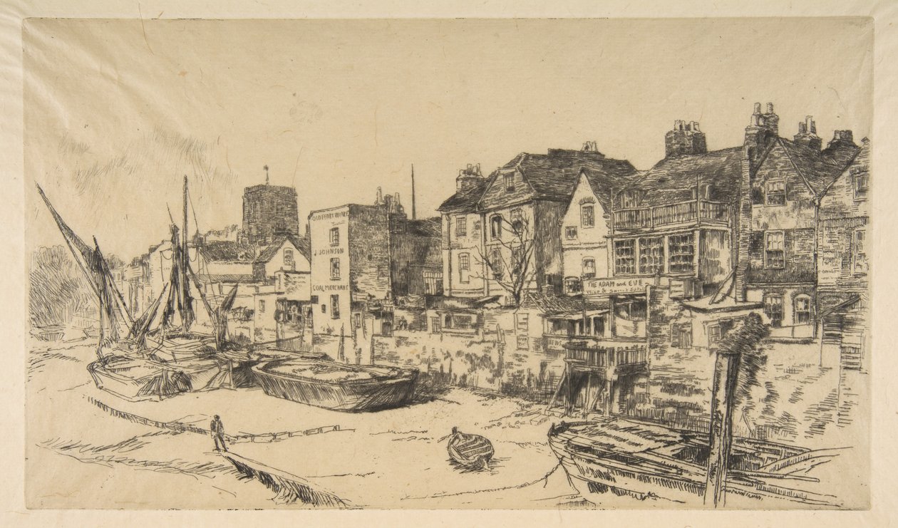 „Adam a Eva“, Old Chelsea od James McNeill Whistler