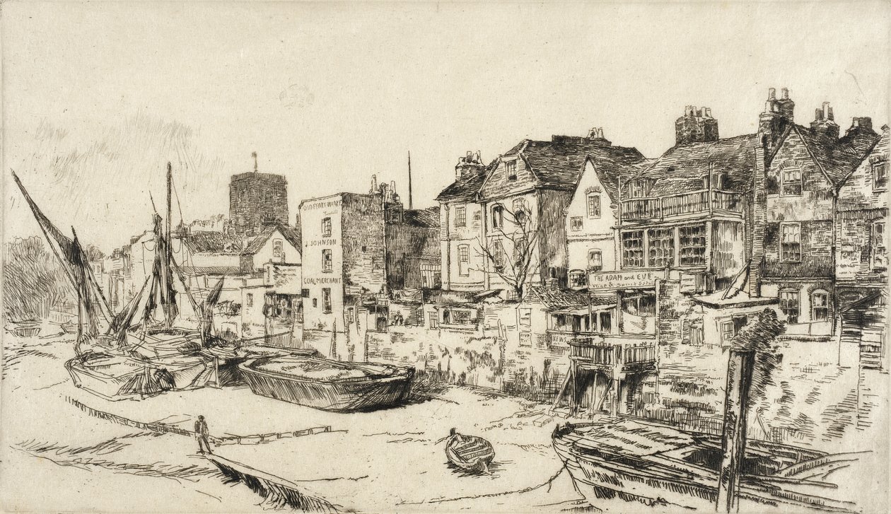 „Adam a Eva“, Old Chelsea od James McNeill Whistler