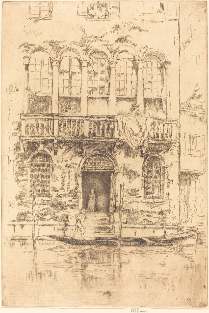 Balkón od James Abbott McNeill Whistler