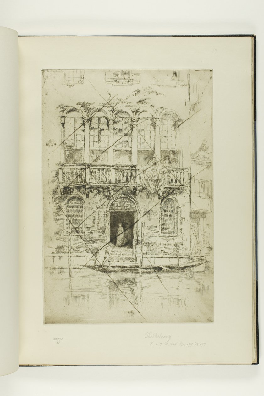Balkón od James McNeill Whistler