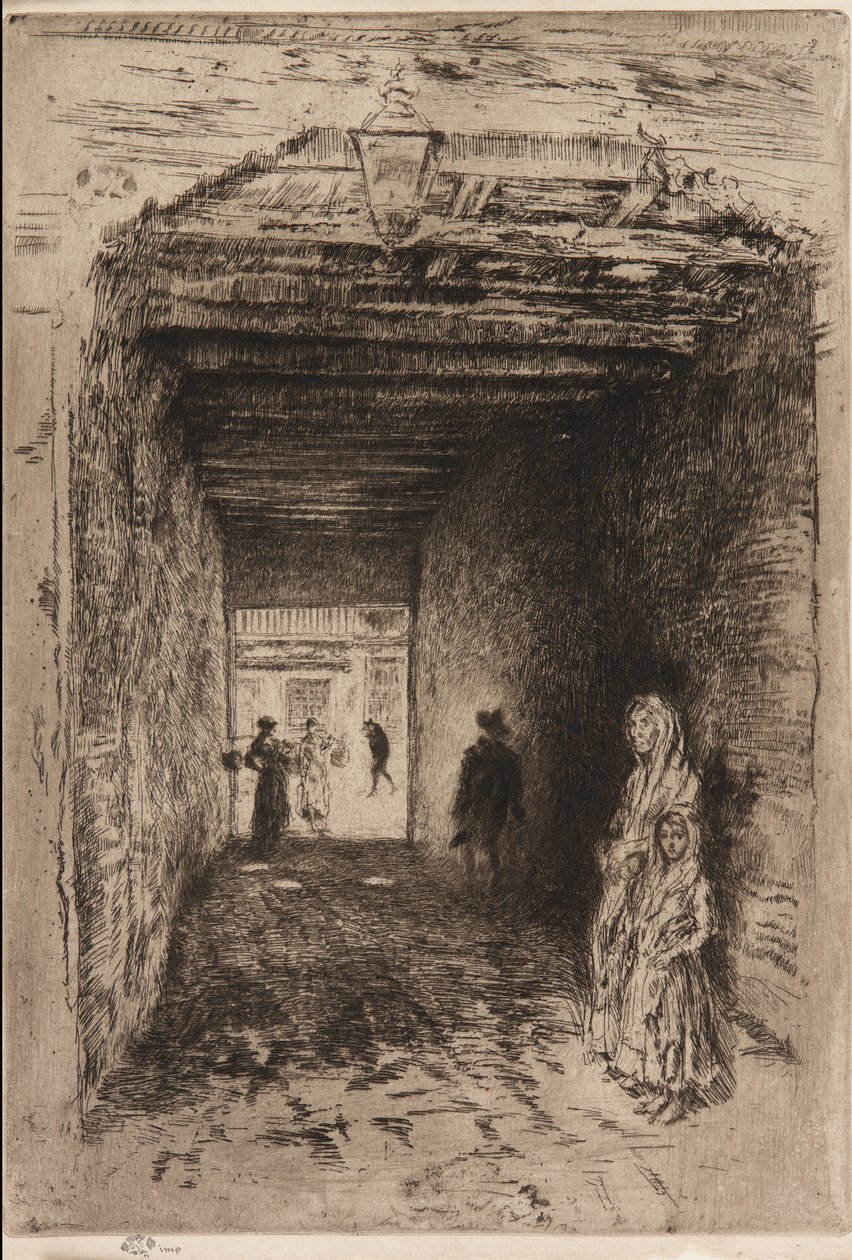 Žebráci od James Abbott McNeill Whistler
