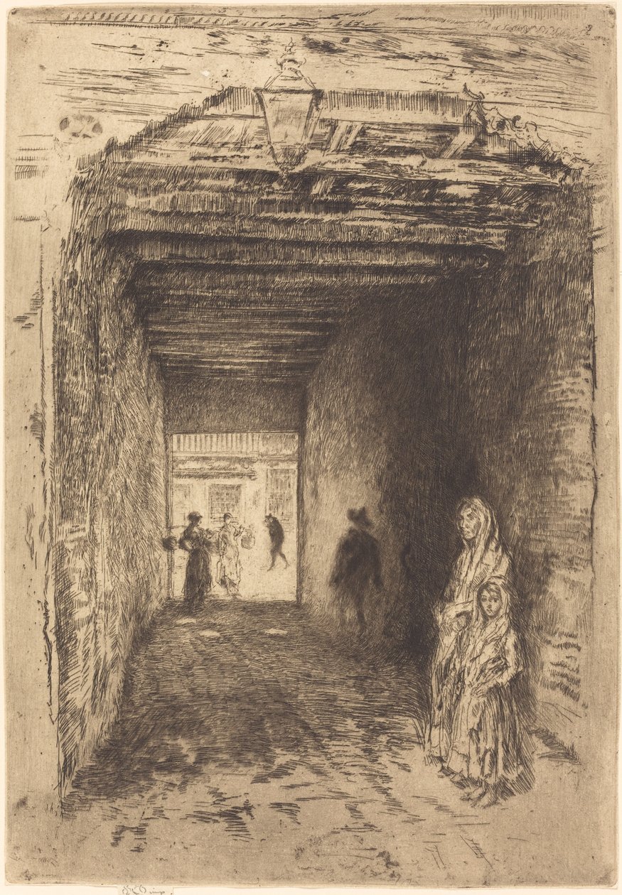 Žebráci od James Abbott McNeill Whistler