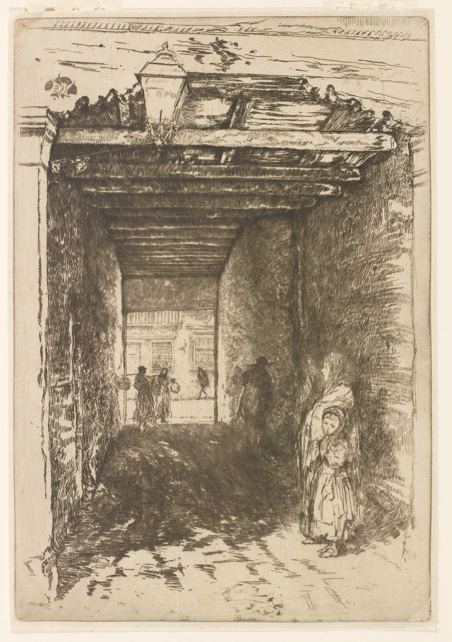 Žebráci od James Abbott McNeill Whistler