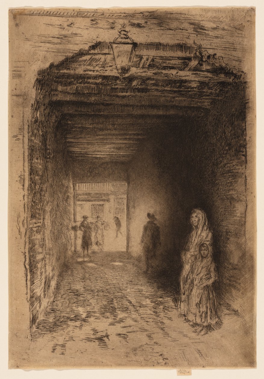 Žebráci od James Abbott McNeill Whistler