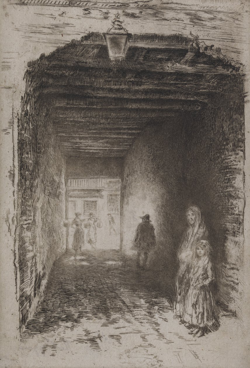 Žebráci od James McNeill Whistler