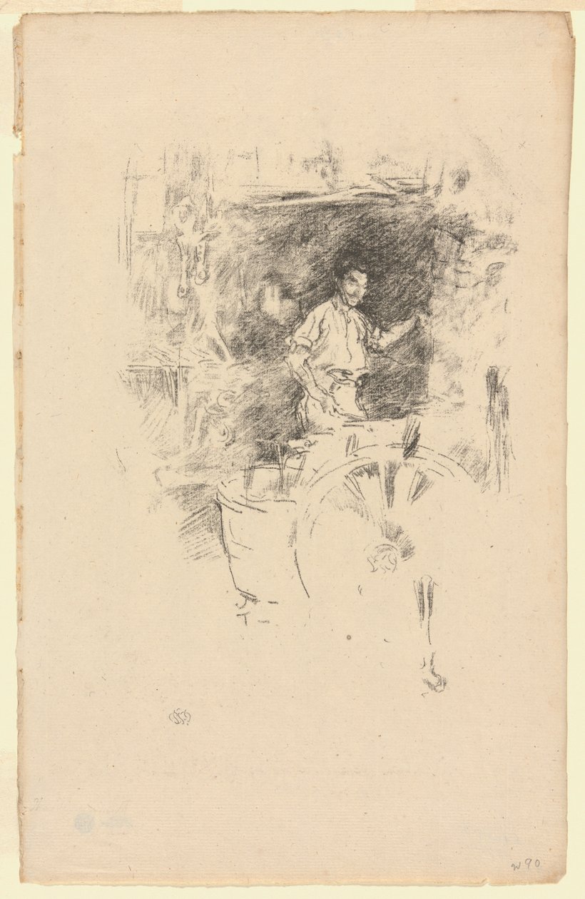 Kovář od James Abbott McNeill Whistler