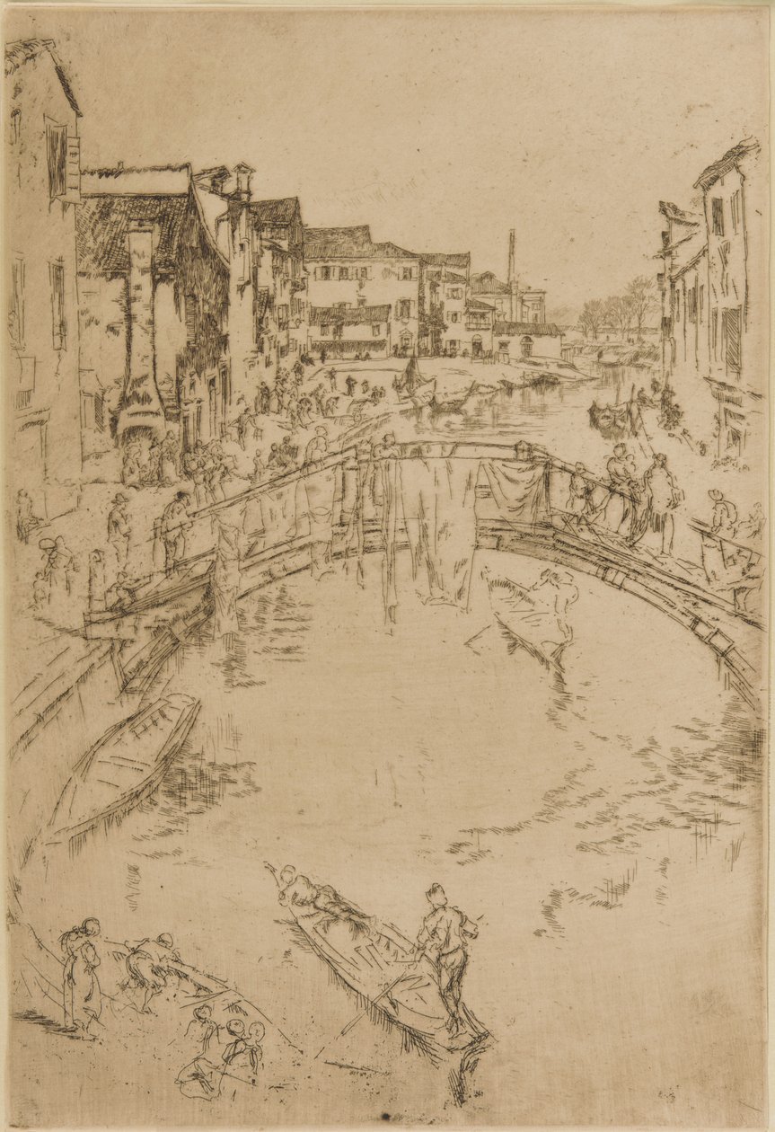 Most, Santa Marta od James Abbott McNeill Whistler