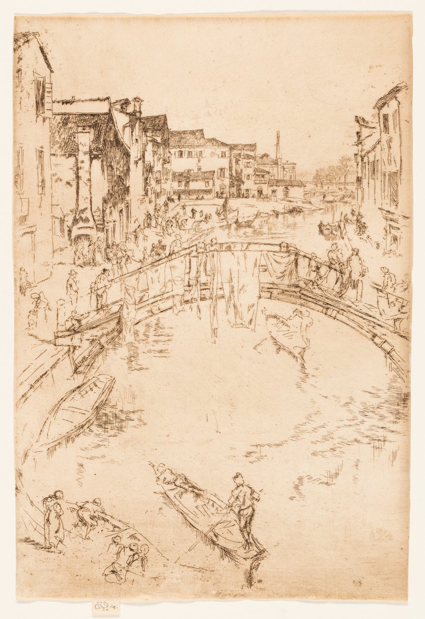 Most, Santa Marta od James Abbott McNeill Whistler