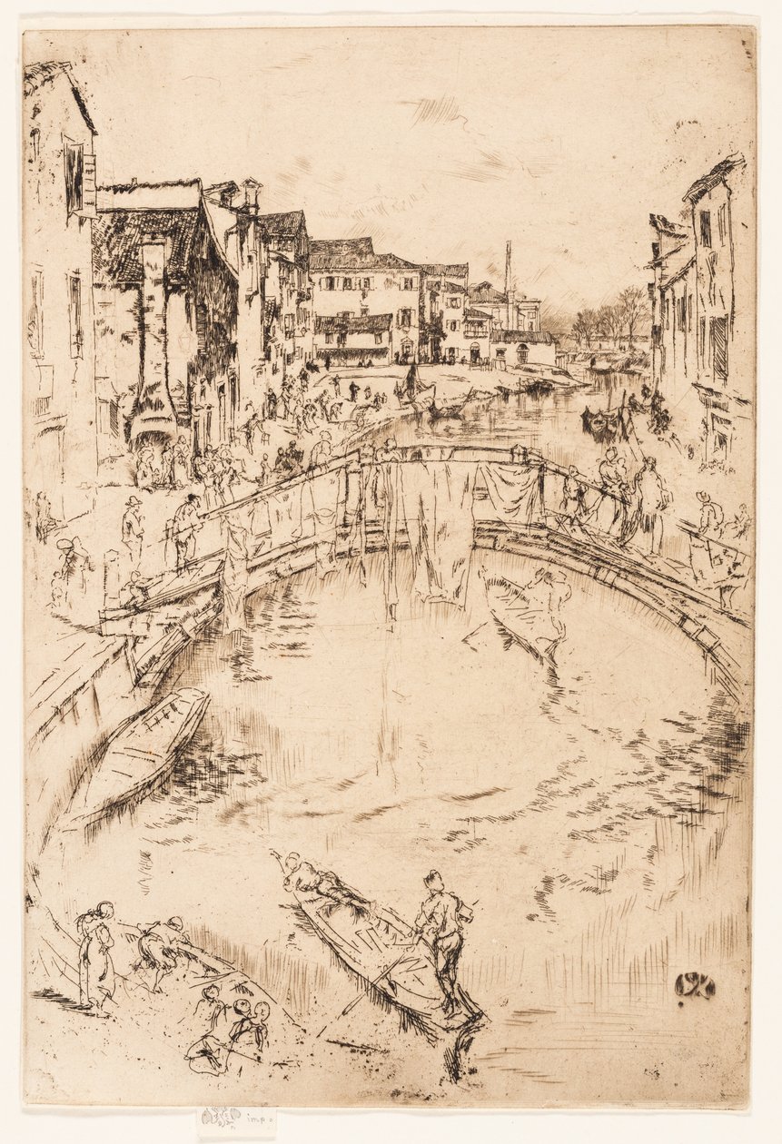 Most, Santa Marta od James Abbott McNeill Whistler