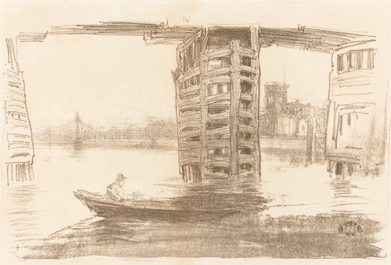Široký most od James Abbott McNeill Whistler