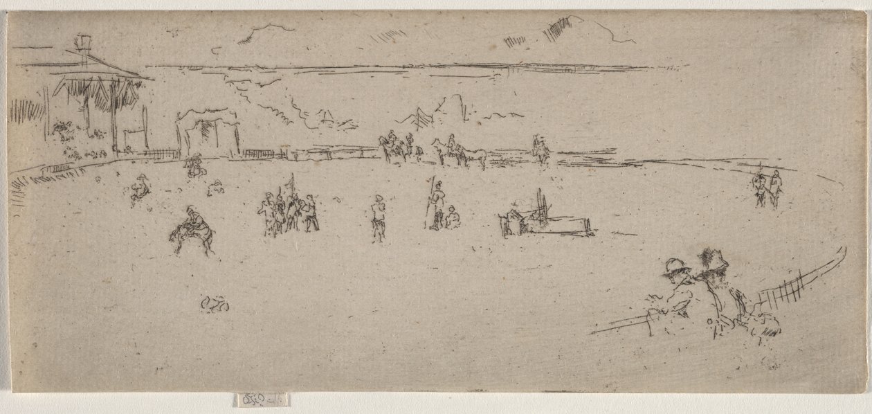 Vzpínající se kůň od James McNeill Whistler